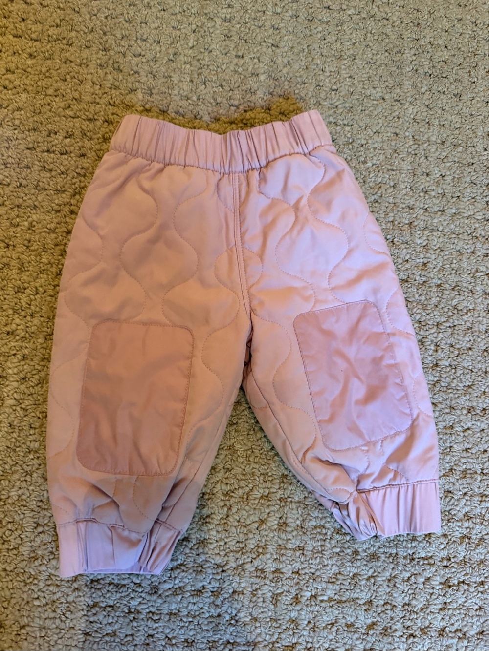 Patagonia Pink Quilted Infant Pants